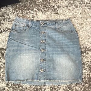 Maurices denim skirt